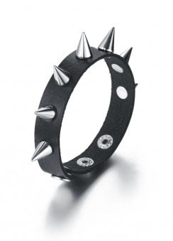 1 Row Spike Studded Wristband