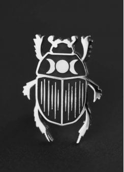 Beetle Enamel Pin