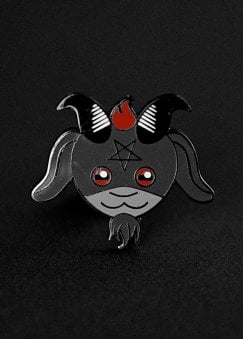 Cute Baphomet Enamel Pin