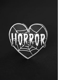 Horror Heart Enamel Pin