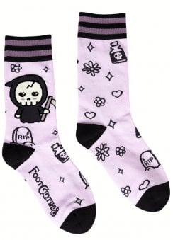 Grim Reaper Crew Socks