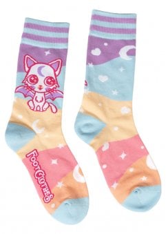 Mystic Kitty Crew Socks