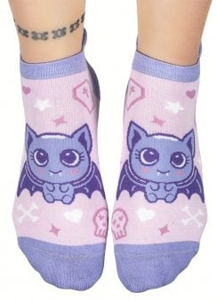 Widdle Bat Guy Ankle Socks