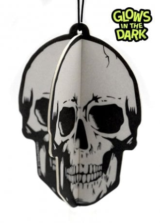 Kreepsville 666 Kreepsville 666 3D Skull Glow In The Dark Scair Freshener