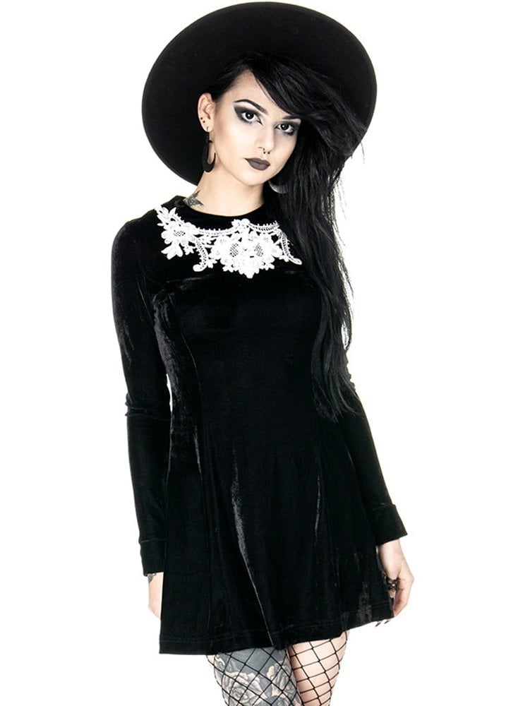 Restyle Dolly Gothic Dress Attitude Clothing